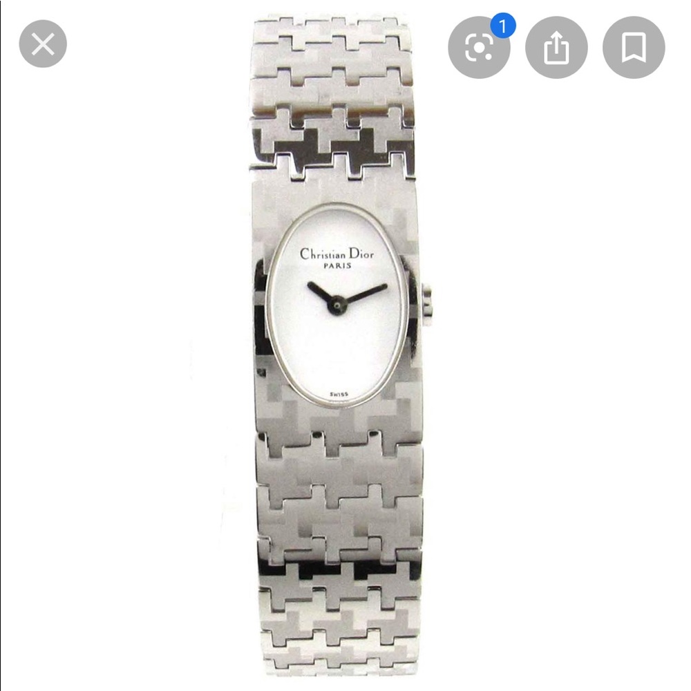 Door Diorific Houndstooth Watch